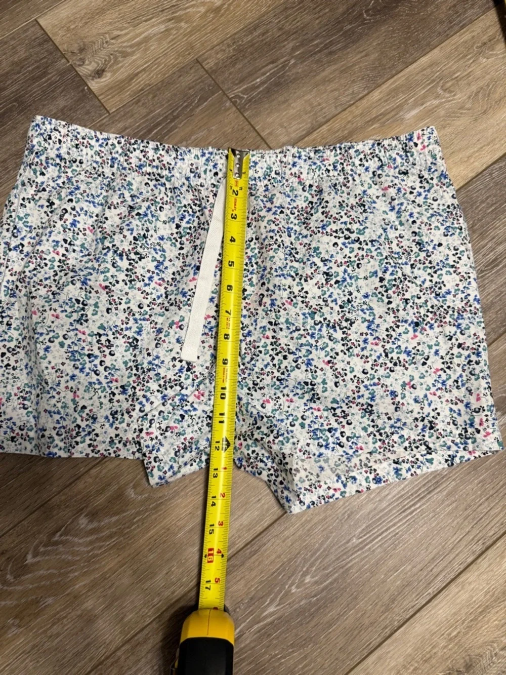 #15)  NWT Women's Poplin Sleep Shorts-Large